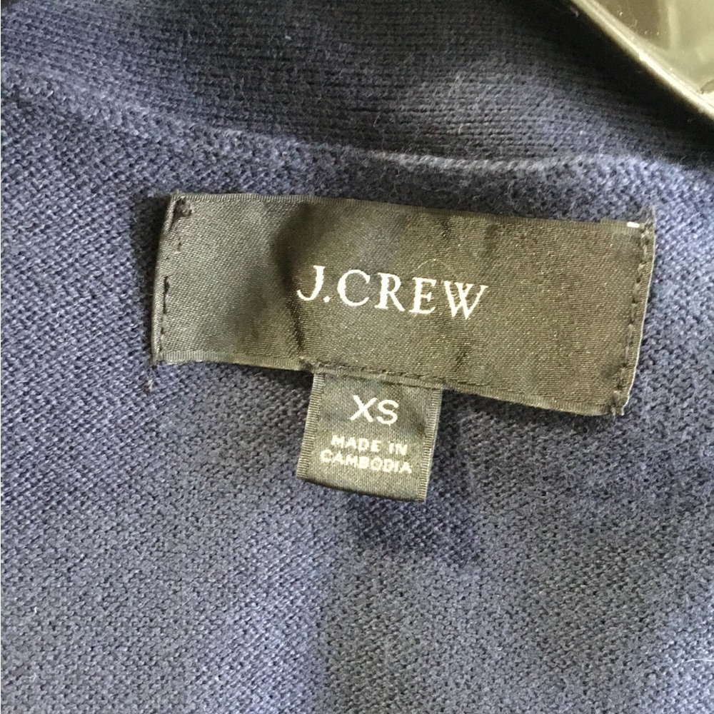 J. Crew Polka Dot V-Neck Cardigan NWOT - Picture 4 of 7